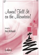 Amen! Tell It on the Mountain! SATB choral sheet music cover
